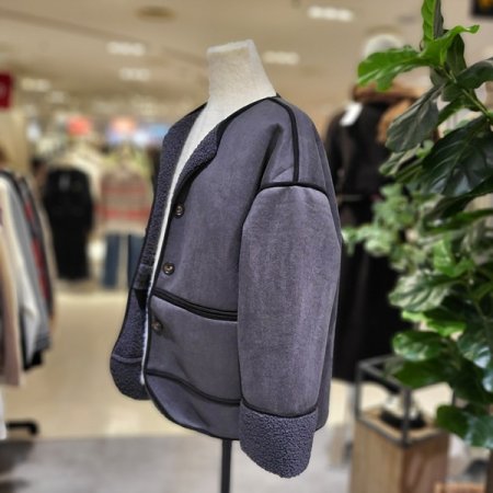 노카라무스탕쟈켓코트