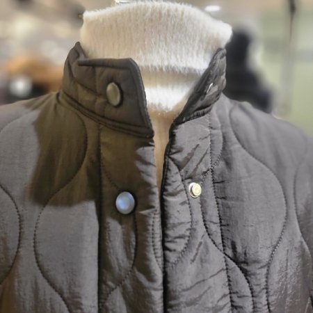 하이넥누빔롱패딩점퍼