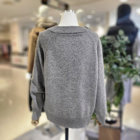 시보리넥집업니트가디건