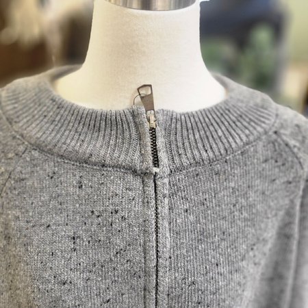 시보리넥집업니트가디건