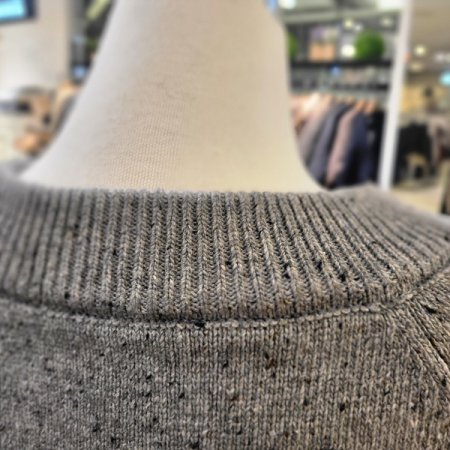 시보리넥집업니트가디건