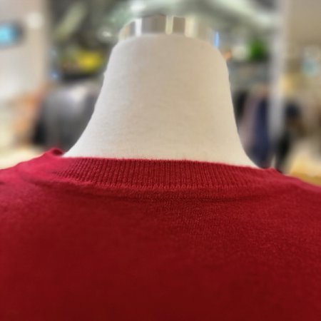 라운드넥진주니트티