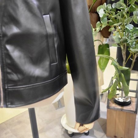 차이나레더신상자켓