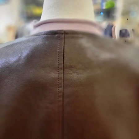 노카라집업레더자켓