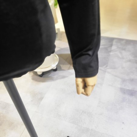 슬림핏긴팔레이어드무지티