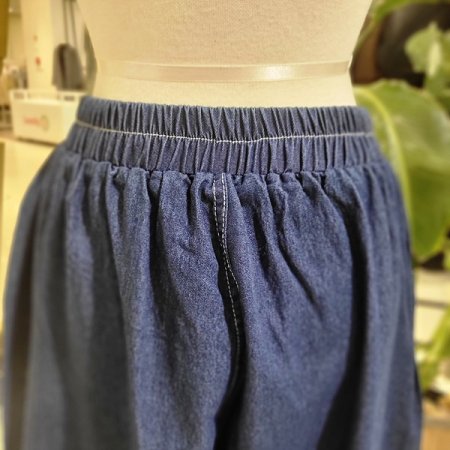 루즈핏진청배기바지