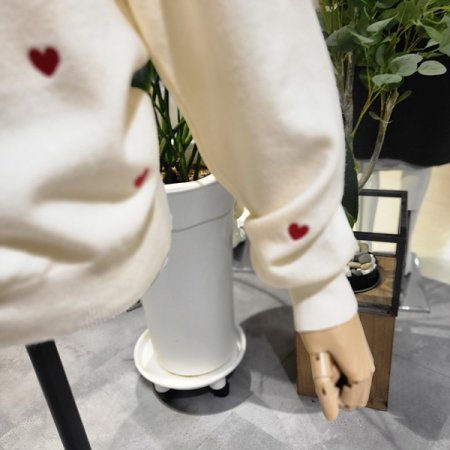 하트긴팔니트봄가디건