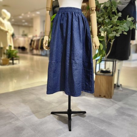 허리밴딩플레어청스커트