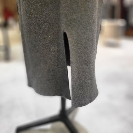 H라인뱅딩니트롱스커트