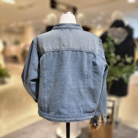 라이트블루데님봄자켓