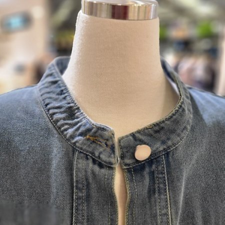 라이트블루데님봄자켓