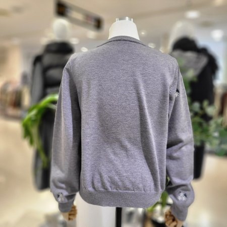 자수패턴시보리소매봄가디건