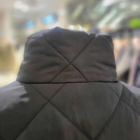 하이넥집업반팔패딩점퍼