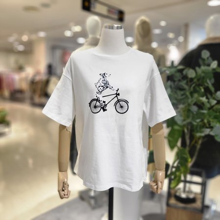 자전거타는달마시안반팔티