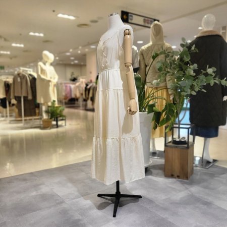 란제리룩레이어드원피스