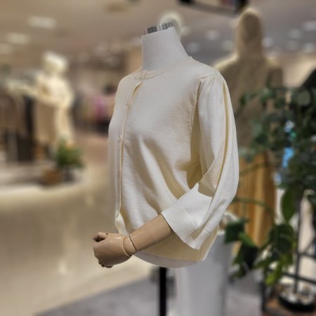 라운드넥8부소매봄가디건