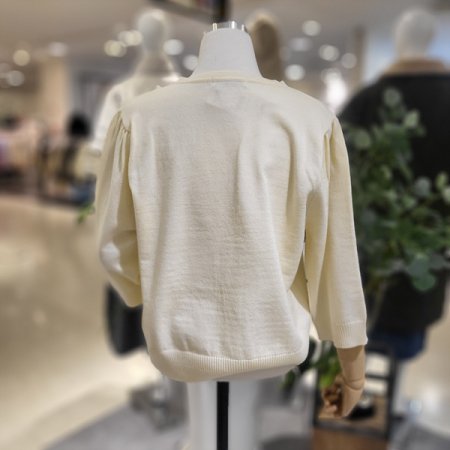 라운드넥8부소매봄가디건