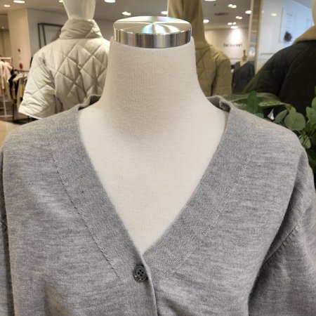 브이넥루즈핏봄가디건