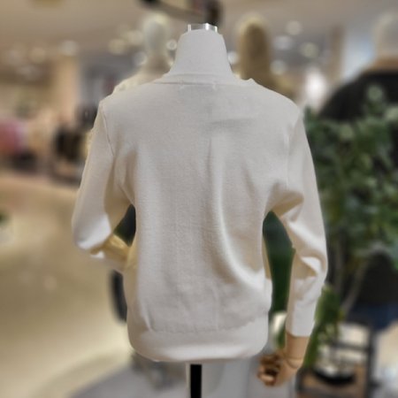 브이넥9부소매봄가디건