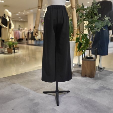 밴딩일자와이드팬츠