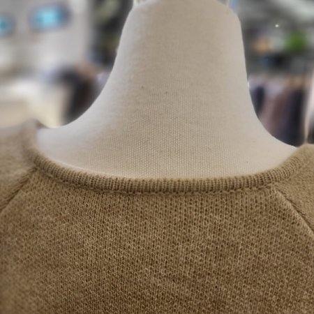 시보리소매오픈가디건