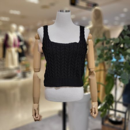 간절기니트뷔스티에