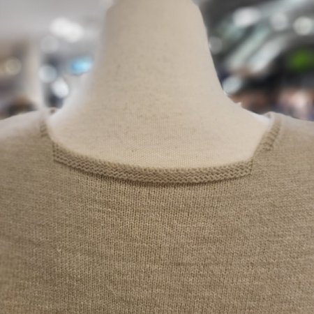 브이넥단추니트조끼