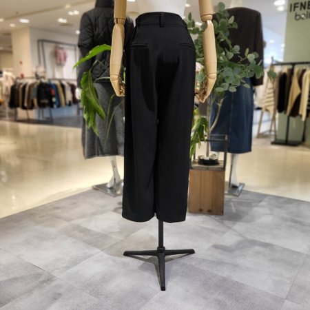 뒷밴딩핀턱와이드슬랙스