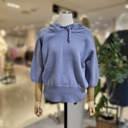 5부소매장후드니트티