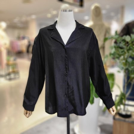 카라넥부들셔츠블라우스