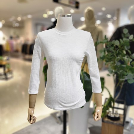 8부소매골지기본티셔츠