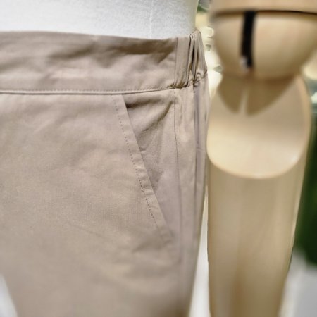 9부일자핏슬랙스면팬츠