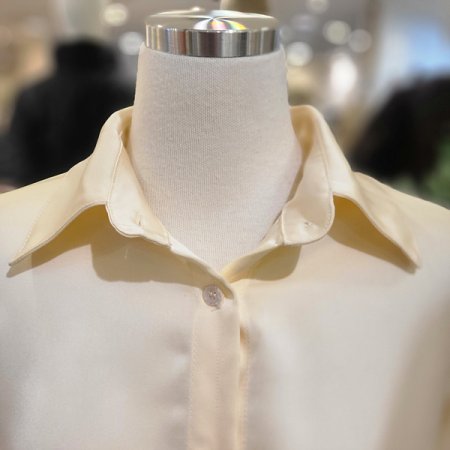 루즈핏실키셔츠블라우스