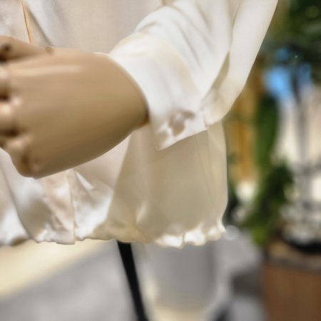 루즈핏실키셔츠블라우스