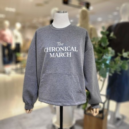 밑단스트링맨투맨티셔츠