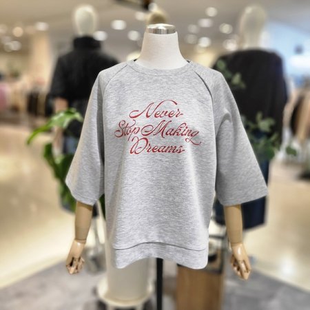 반팔레터링봄티셔츠