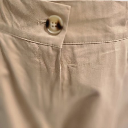 핀턱뒷밴딩와이드면팬츠