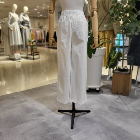 뒷밴딩여름면슬랙스팬츠