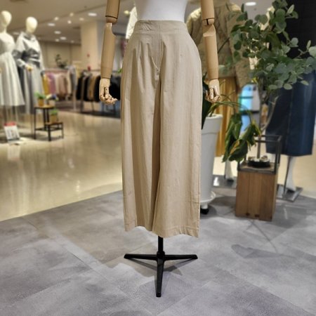 뒷밴딩여름면슬랙스팬츠