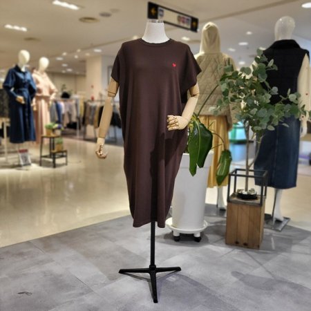 캡소매하트니트원피스