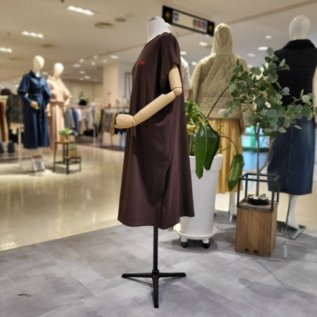 캡소매하트니트원피스