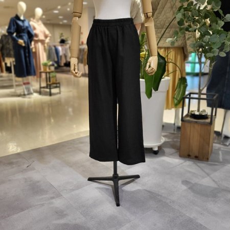 풀밴딩무지여름슬랙스팬츠