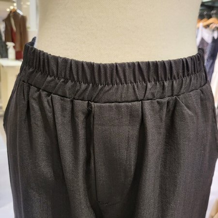 풀밴딩무지여름슬랙스팬츠