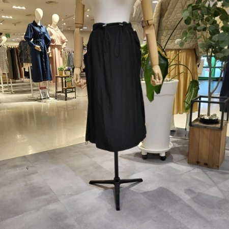 허리스트링H라인스커트