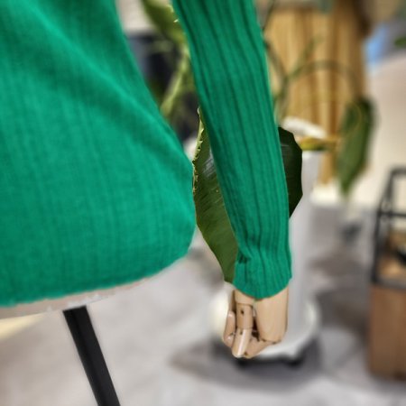 브이넥시스루슬림핏가디건