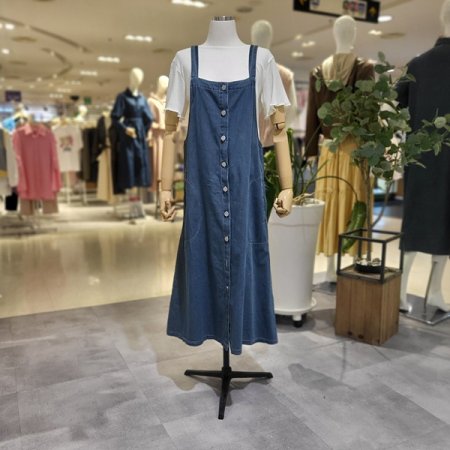 데님뷔스티에원피스