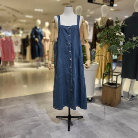 데님뷔스티에원피스