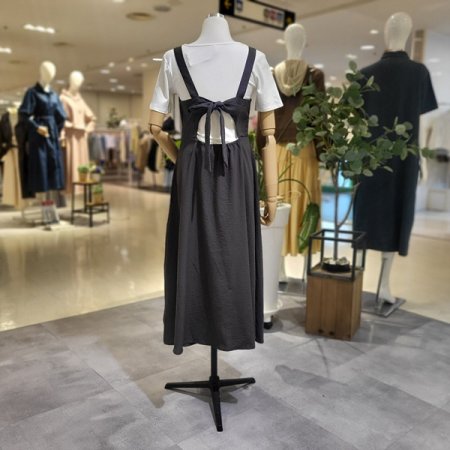 뒷리본뷔스티에여름원피스