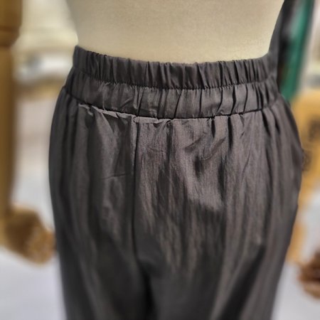 풀밴딩일자와이드여름팬츠