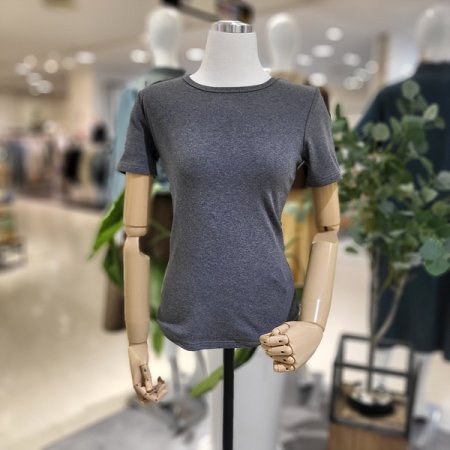 슬림핏반팔면티셔츠